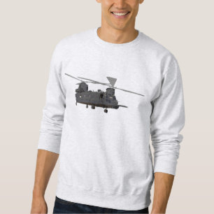 Militärischer MH-47 Chinook-Hubschrauber Sweatshirt