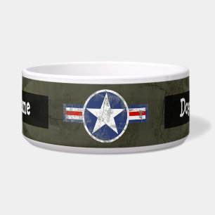Militärischer patriotischer Vintager Stern Napf