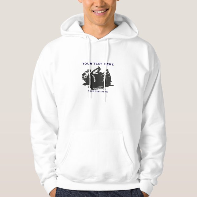Militärischer Stil Hoodie (Vorderseite)