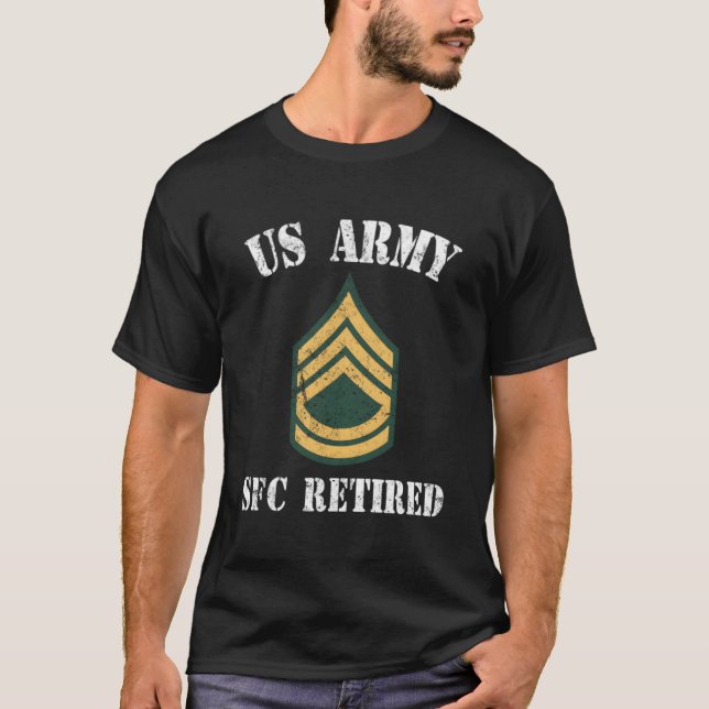 Militärischer Veteran der Nachkriegsarmee T-Shirt (Vorderseite)