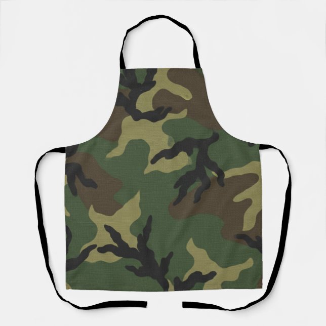 Militärischer Wald-Tarnmuster Schürze (Vorderseite)