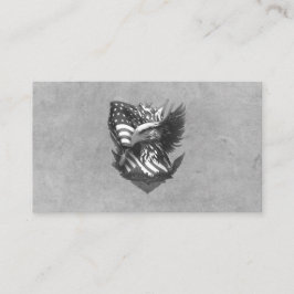 Militärischer Werber Gesetzeshüter USA Adler Visitenkarte