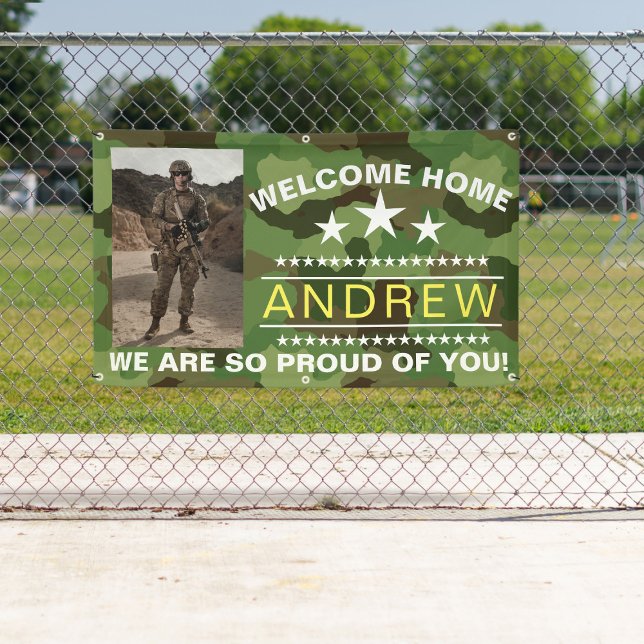 Militärisches Begrüßungsbanner - Zuhause der Natio Banner (Von Creator hochgeladen)
