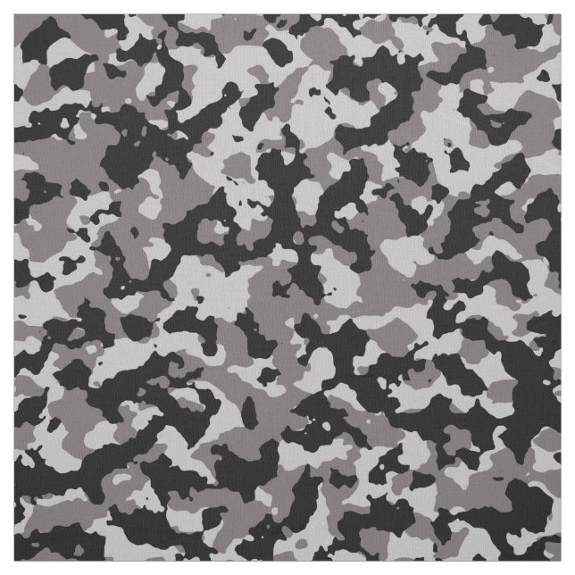 Militärisches Gray-Camouflage-Muster Stoff (Muster)