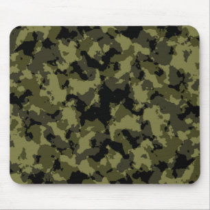 Militärisches Muster im Camouflage-Stil Mousepad
