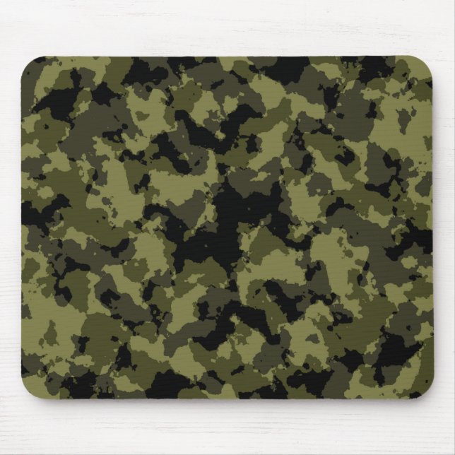 Militärisches Muster im Camouflage-Stil Mousepad (Vorne)