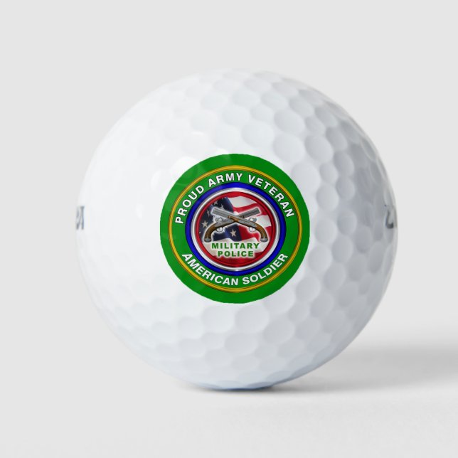 Militärisches Polizeikorps Golfball (Vorderseite)