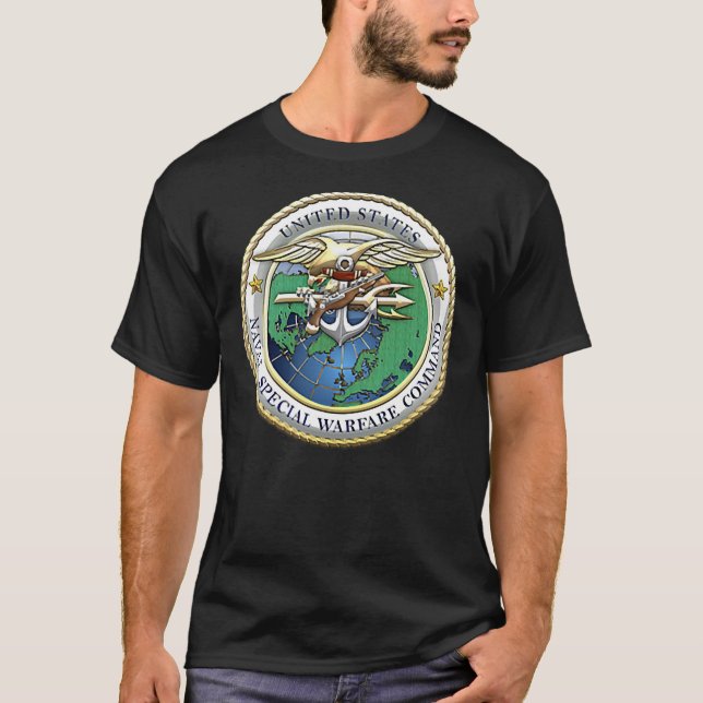  Militärisches Sonderkommando der US-Marine T-Shirt (Vorderseite)