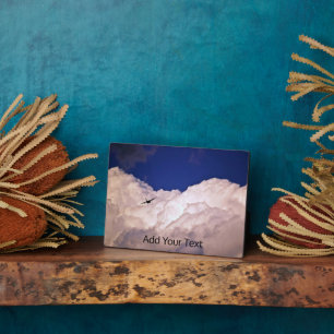 Militärisches Transportflugzeug von Shirley Taylor Fotoplatte