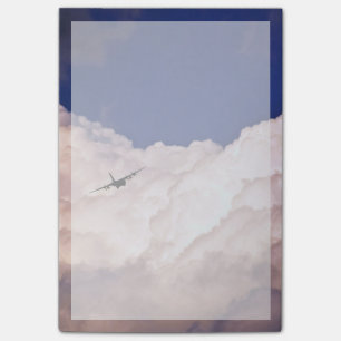 Militärisches Transportflugzeug von Shirley Taylor Post-it Klebezettel