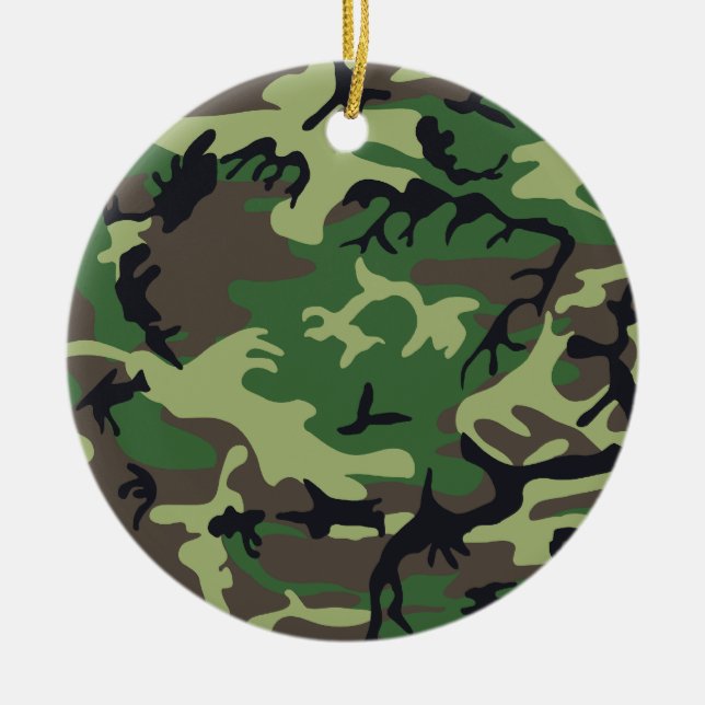 Militärisches Vorgehen Keramik Ornament (Vorne)