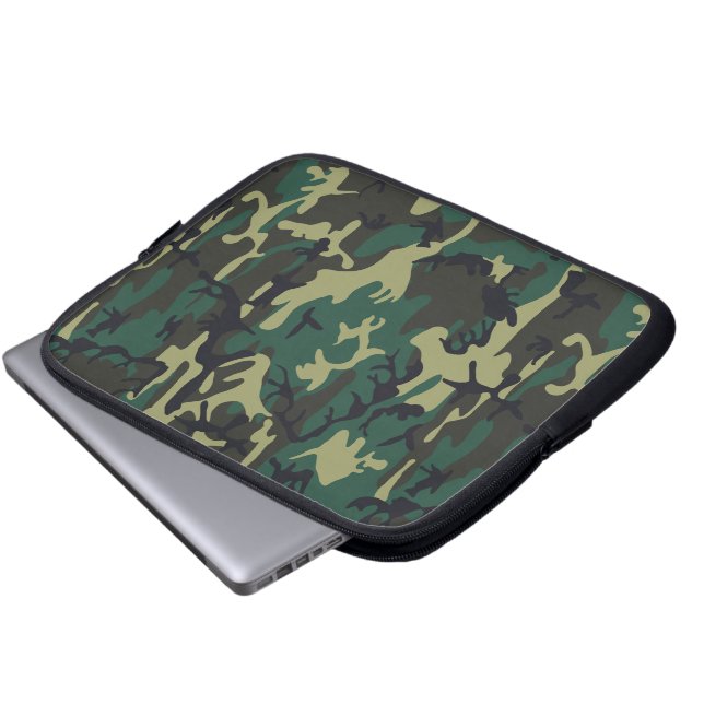 Militärisches Vorgehen Laptopschutzhülle (Vorne Knopf)