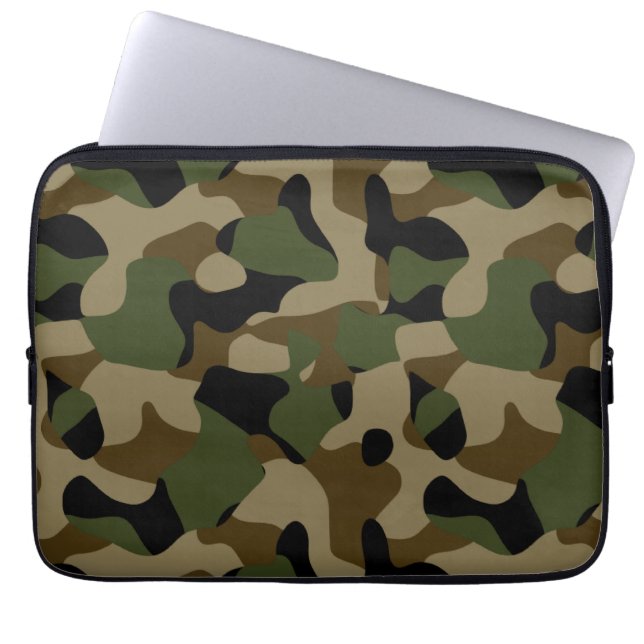Militärisches Vorgehen Laptopschutzhülle (Vorderseite)