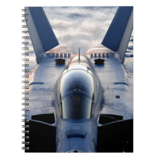 Militärjet Notizblock