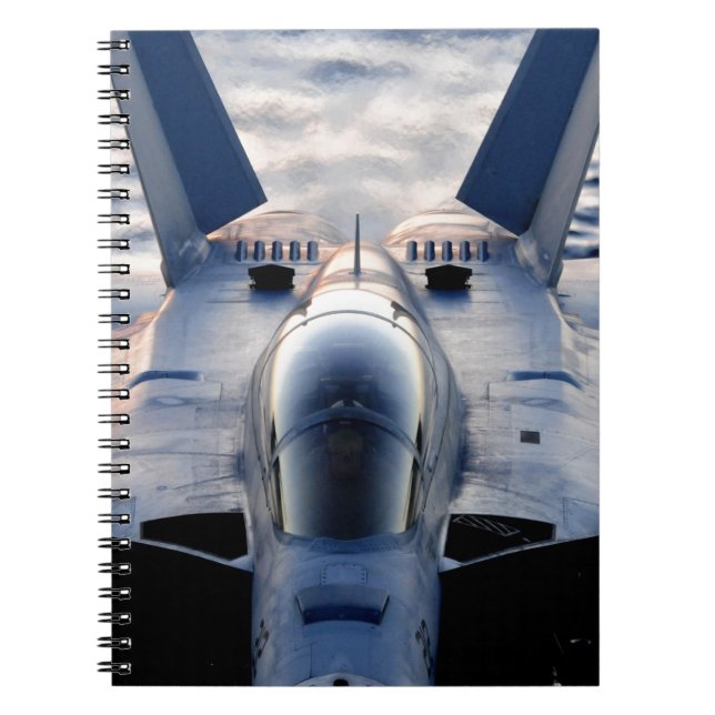 Militärjet Notizblock (Vorderseite)