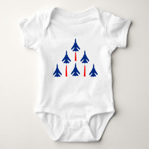 Militärjets Baby Strampler