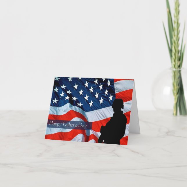 Militärkarte des Vaters Karte (Vorderseite)