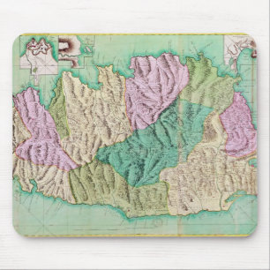 Militärkarte von Korsika, 1768 Mousepad