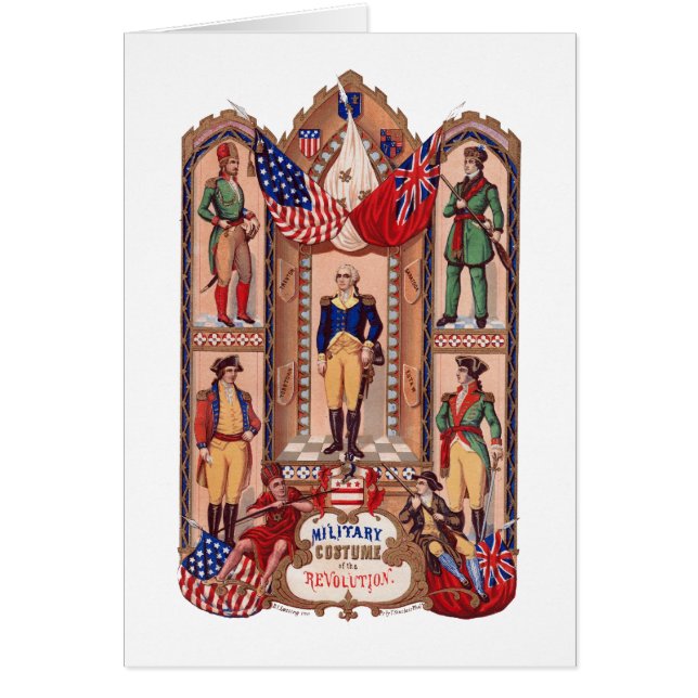 Militärkostüm des revolutionären Krieges 1855 (Vorne)