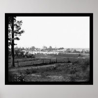 Militärlager bei Culpeper, VA 1863