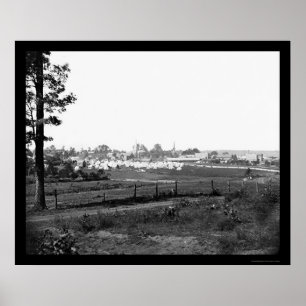 Militärlager bei Culpeper, VA 1863 Poster