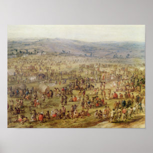 Militärlager Poster