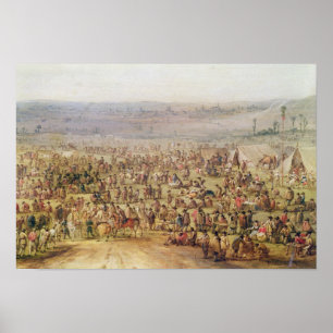 Militärlager Poster