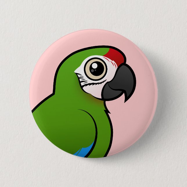 MilitärMacaw Button (Vorderseite)