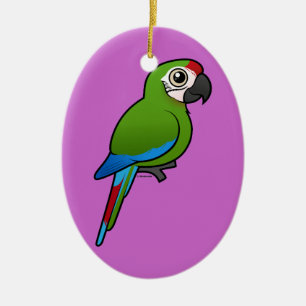 MilitärMacaw Keramikornament