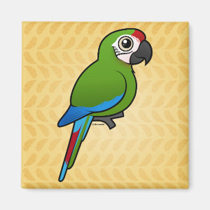 MilitärMacaw Magnet