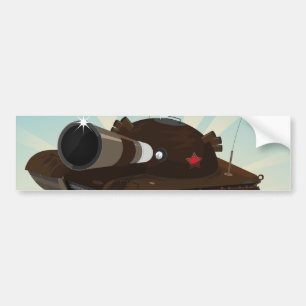 Militärpanzer Autoaufkleber