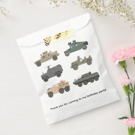 Militärpanzer Geschenktüten Geschenktütchen