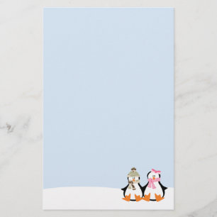 MilitärPinguin-Paare Briefpapier