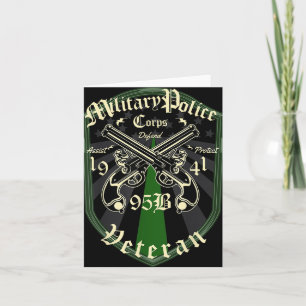Militärpolizei 95 Bravo Veteran Karte