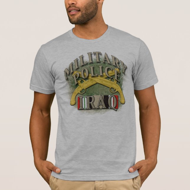 MILITÄRPOLIZEI - der Irak T-Shirt (Vorderseite)
