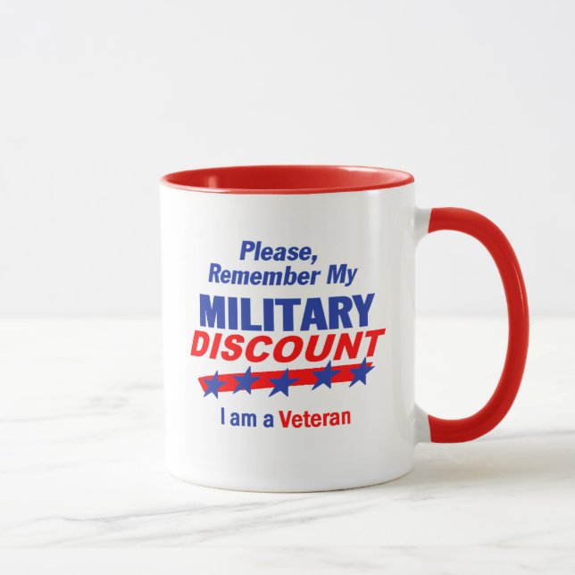 MILITÄRrabatt Tasse (Rechts)