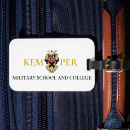 Militärschule Kemper und Uni Gepäckanhänger