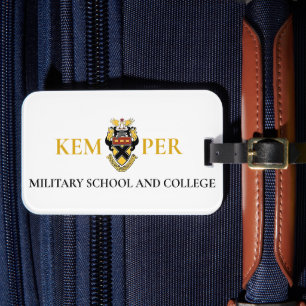 Militärschule Kemper und Uni Gepäckanhänger