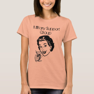 Militärstützungskonsortiumdamen T-Shirt