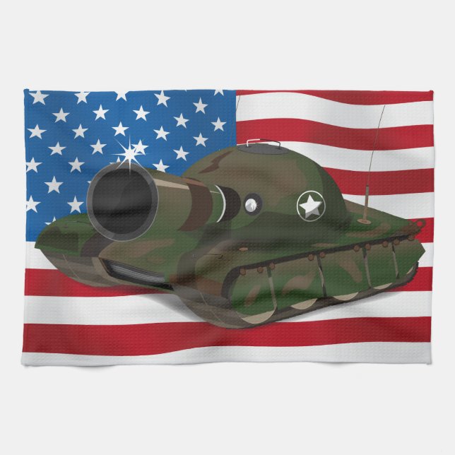Militärtank Küchentuch (Horizontal)