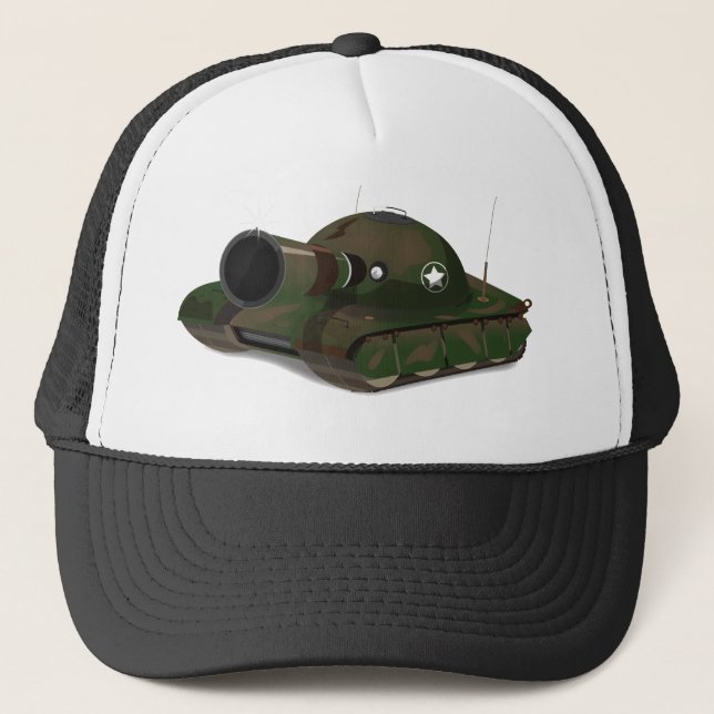 Militärtank Truckerkappe (Vorderseite)