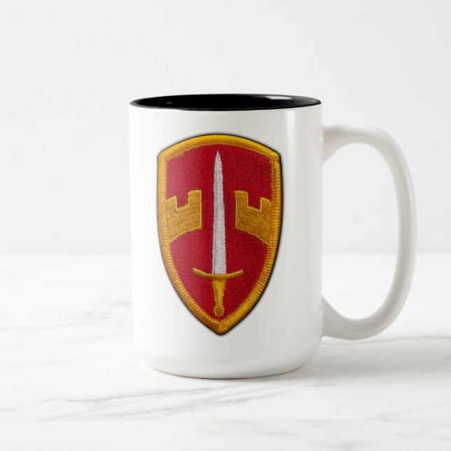 Militärunterstützungs-Befehl, Vietnam MACV Zweifarbige Tasse (Rechts)