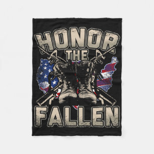 Militärveteran Soldat Amerikanische Flagge Trump G Fleecedecke