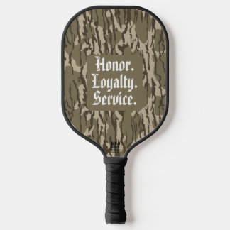 Militärveteranen ehren Bottom Lands Camo Pickleball Schläger