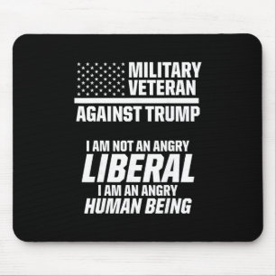 Militärveteranen gegen Trump Liberal Usa Wahlen Mousepad