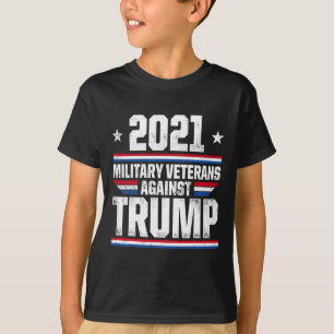 Militärveteranen gegen Trump verletzen die US-Wahl T-Shirt