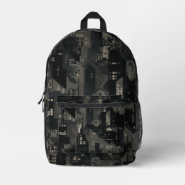 Military Camo Pattern Urban Environments Bedruckter Rucksack