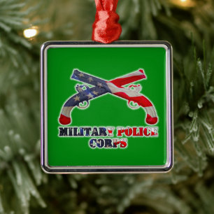 Military Police Corps Ornament Aus Metall