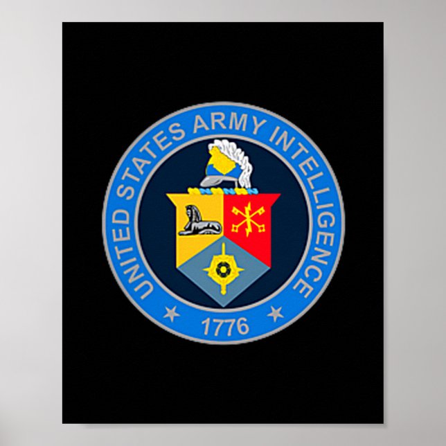 Military Security Agency Intelligence Corps Vetera Poster (Vorne)