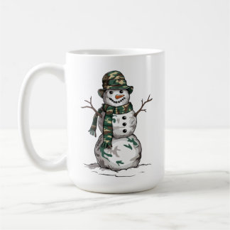 Military Snowman  Kaffeetasse
